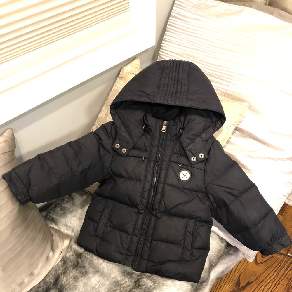 Armani Junior 2A 94cm boys jacket Black